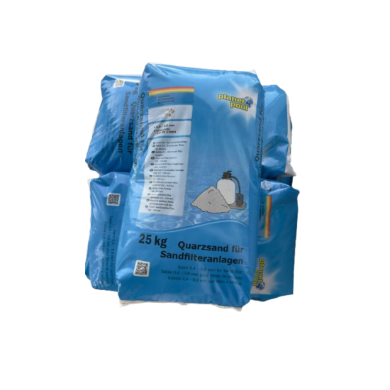 Nisip p/u filtrare DIN 0,4-0,8 (25 kg)