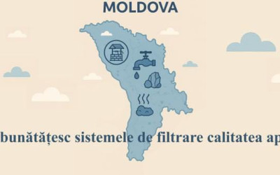 Cum îmbunătățesc sistemele de filtrare calitatea apei în Moldova