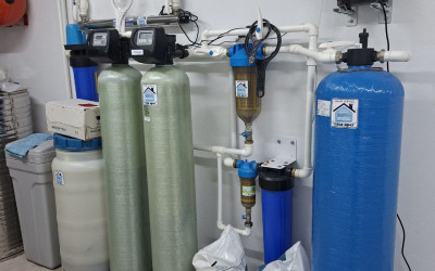Комплексная система фильтрации воды, установленная в коммуне Бачой – устранение запаха сероводорода