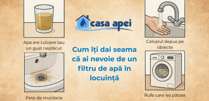 Cum îți dai seama că ai nevoie de un filtru de apă în locuință?