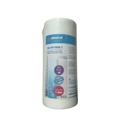 Cartuș mecanic din polipropilenă 1 mcr Mineral Expert (ME-PP10BB-1)
