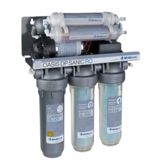 Filtru cu osmoză inversă Osmos Oasis DP Trio BW 50 - PUMP SANIC Filtru cu osmoză inversă Osmos Oasis DP Trio BW 50 - PUMP SANIC