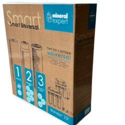 Set cartuse Mineral Expert SMART p/u osmoză inversă și filtre de flux