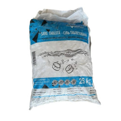 Sare tableta p-u dedurizarea apei (sac 25 kg.)