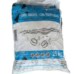 Sare tableta p-u dedurizarea apei (sac 25 kg.)