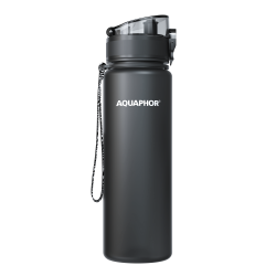 Sticlă cu filtru AQUAPHOR City (classic black)