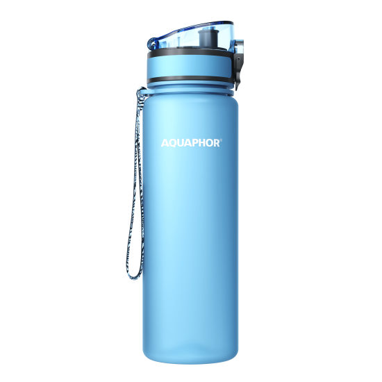 Sticlă cu filtru AQUAPHOR City (glacier blue)