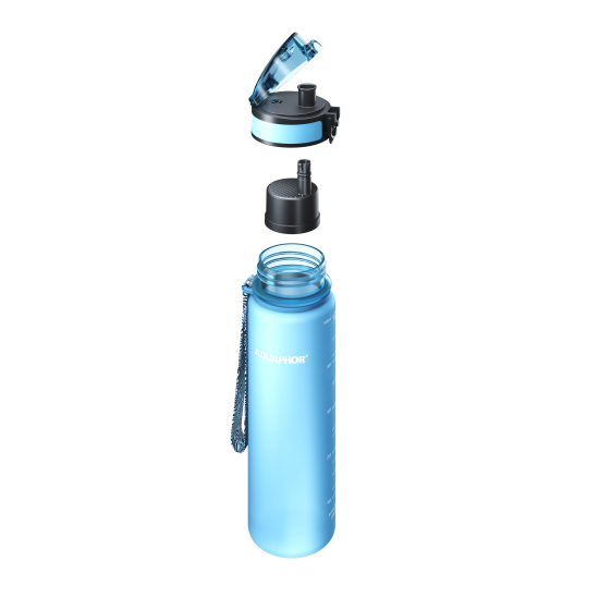 Sticlă cu filtru AQUAPHOR City (glacier blue)