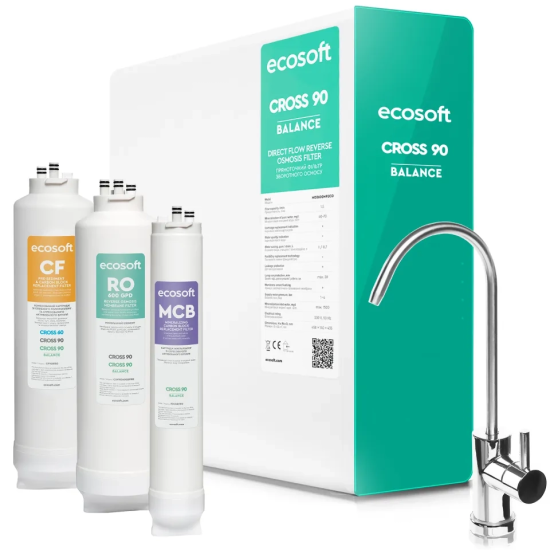Filtru cu osmoză  inversă Ecosoft CROSS90 Balance