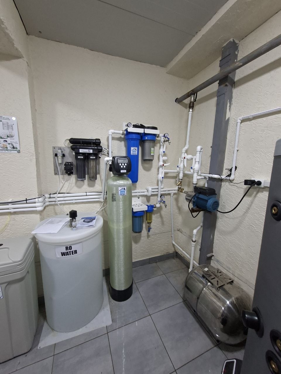 Sistem de filtrare a apei pentru fermă de vaci | Casa Apei